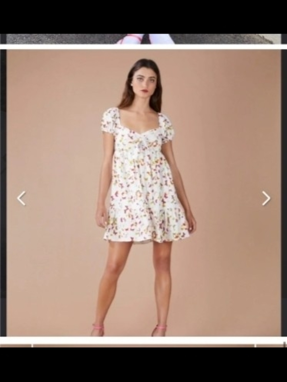 BCBGeneration Butterfly Kiss Mini Dress